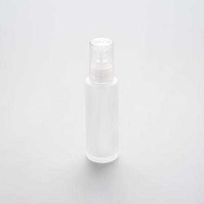 China FEA 18mm 60ml Airless  Empty Glass Foundation Bottle Cosmetic Containers for sale