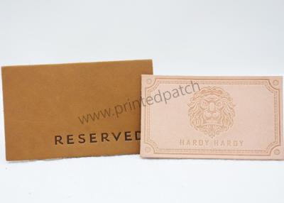 China ODM Embossed Genuine Leather Patches For Clothing And Home Textiles for sale