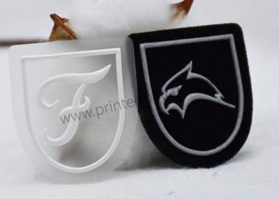China 3D Raised Uniform TPU Badges Heat Press Iron On Patches for sale