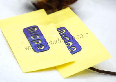 China SGS OEKO Raised 2D Heat Transfer Rubber Logo Blue Color for sale