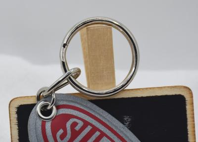 China Silver Reflective TPU Keyring Chain Marketing Promotional Gifts for sale
