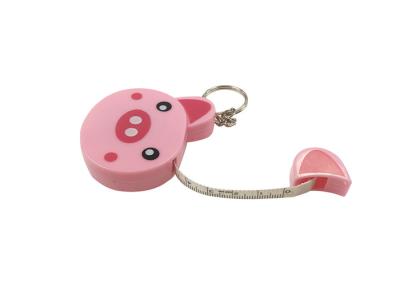 China Plastic Tailor Measuring Tape Sewing Cute Animal ABS Frame Digital Printing for sale