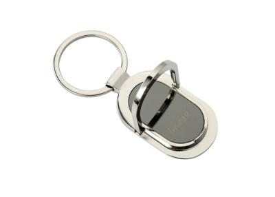 Китай Персонализированное кольцо для ключей держателя телефона сплава цинка держателя металла эллипсиса ключевое цепное продается