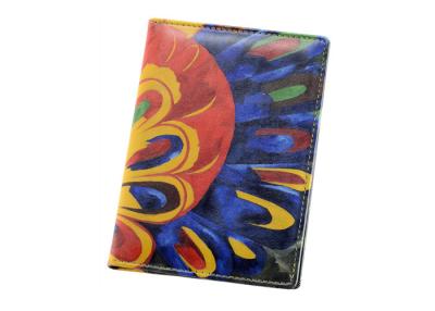 China Colorful Travel Passport Holder Printing Pattern Personalised Passport Cover Wallet for sale