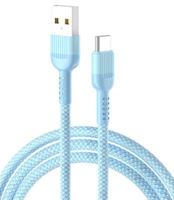 China QC3.0 Mobile Charging Fast USB Data Cable To Type C Max Power 66W for sale