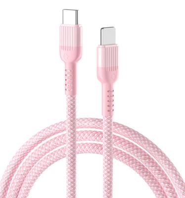 China PD 27W TPE Fast USB Data Cable Type C To Lightning For Iphone Charging for sale