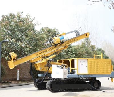 China Construction 50m To 200m DTH Auger Drilling Rig Full Hydraulic for sale