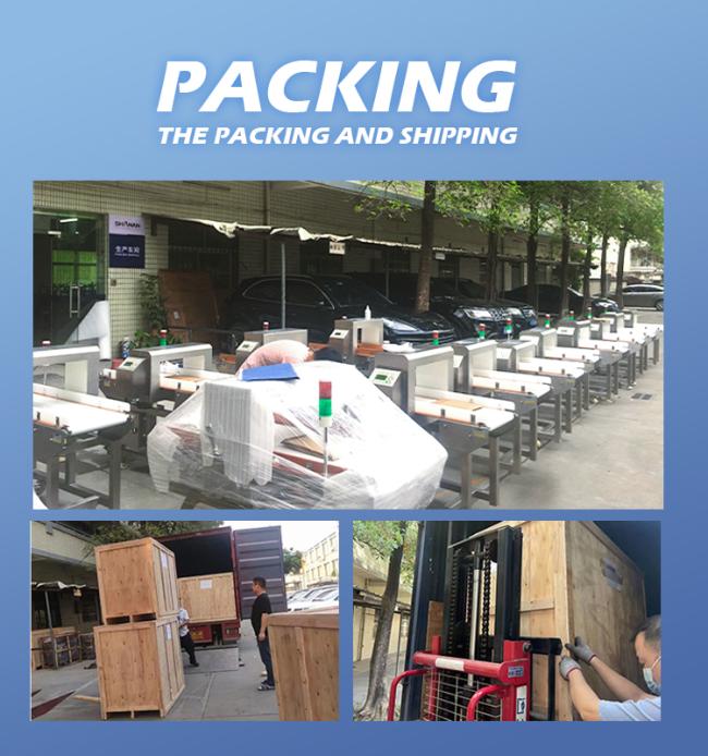 Food metal detector Food nail detector Economical tunnel type food factory special gold detector 16
