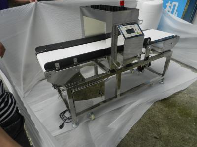 China Completamente automáticamente detectores de metales del transportador de correa para la materia textil, velocidad de 25-30 M/Min en venta