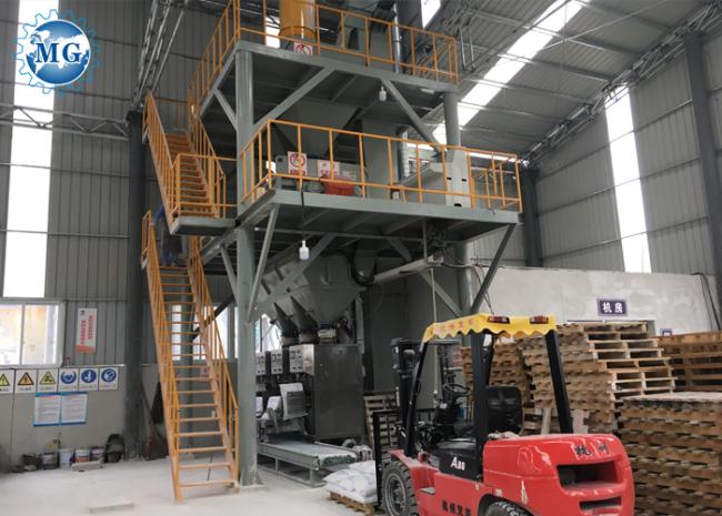 Dry mortar production line