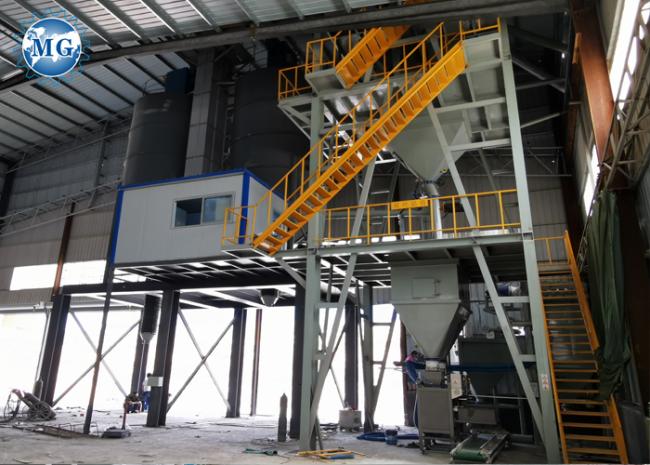 Dry mortar plant