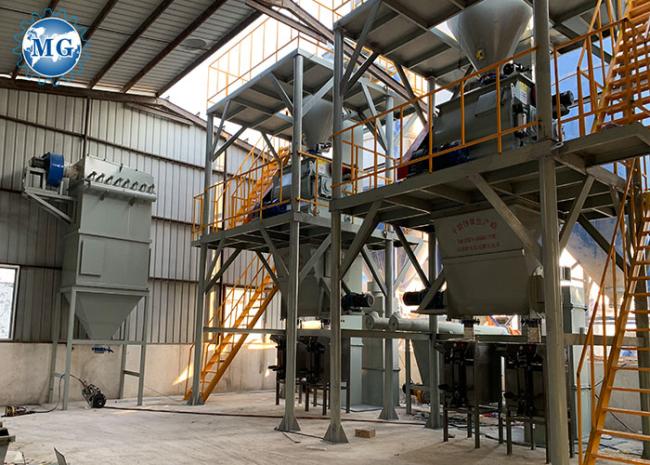 Ceramic tile adhesive mixing plant