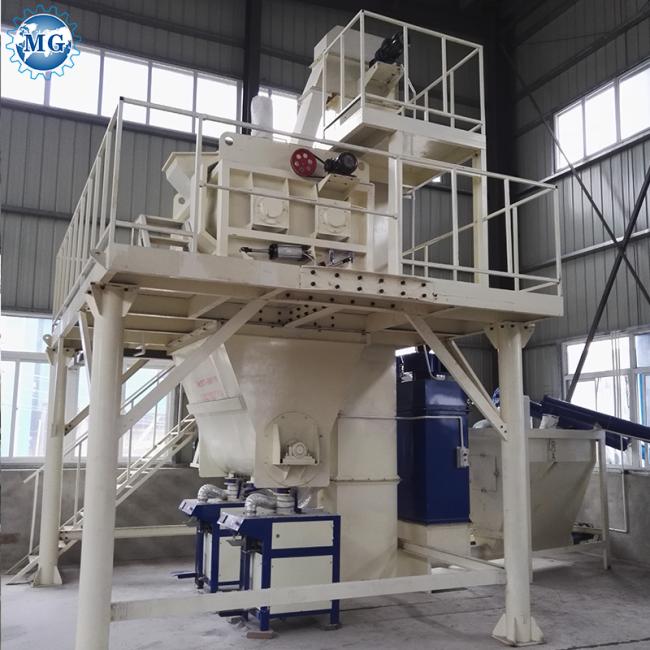 Factory Sale Dry Powder Mortar Production Line Wall Putty Sand Cement Mixing Equipment Ceramic Tile Adhesive Making Machine