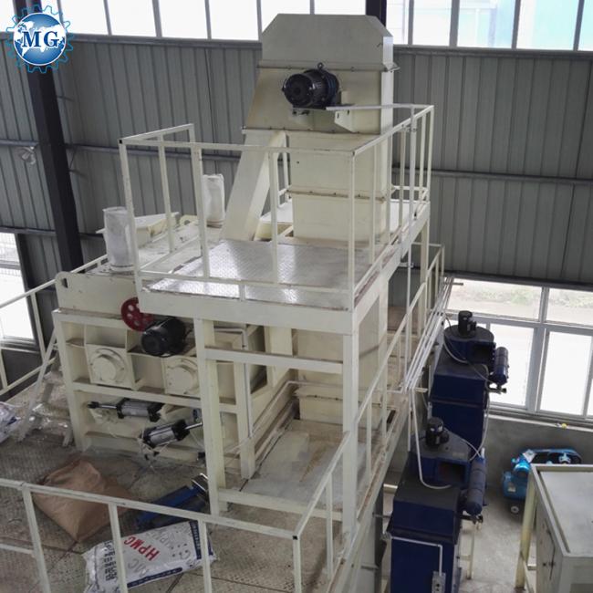 Factory Sale Dry Powder Mortar Production Line Wall Putty Sand Cement Mixing Equipment Ceramic Tile Adhesive Making Machine