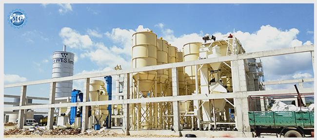 High Quality Dry Powder Mortar Production Line Wall Putty Sand Cement Mixer Equipment Ceramic Tile Adhesive Making Machine
