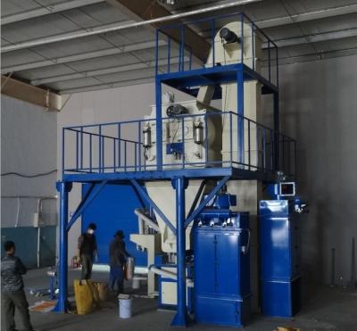 China Job Site Dry Mortar Plant Quick Semi - Auto For Mortar Mixing And Packaging for sale