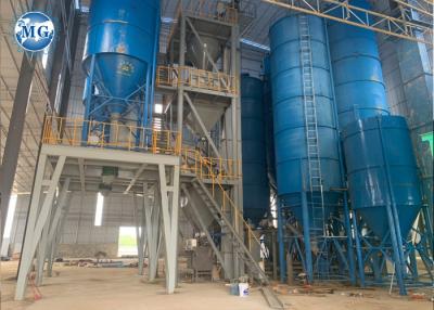 China Wall Putty / Skim Coat Dry Mortar Production Line High Efficiency Energy Saving for sale