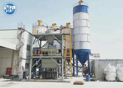 China Energy Saving Tile Adhesive Machine Dry Mortar Plant 3 - 5 Min / Batch Mixing Time for sale