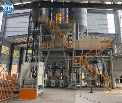 China PLC 30t/H Intelligent Tile Adhesive Mixing Equipment for sale
