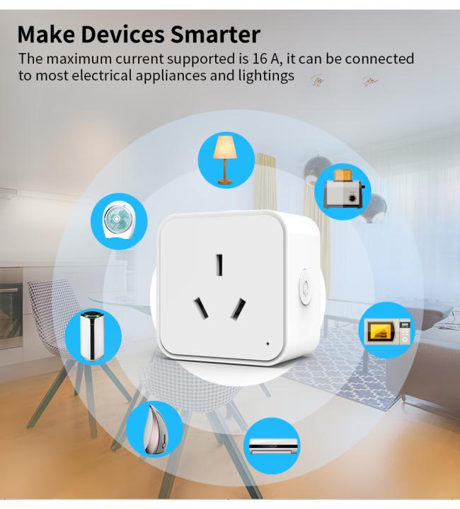 Close-up of Smart Plug specifications and certifications