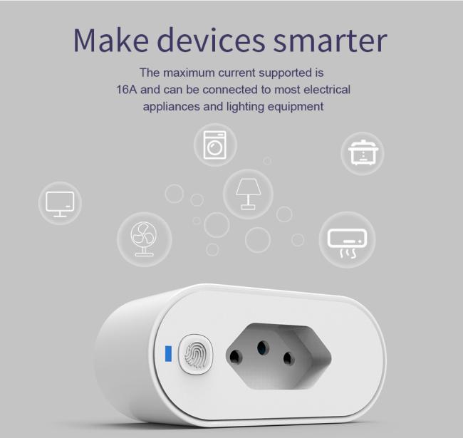 Close-up of Smart Plug showing build quality and materials