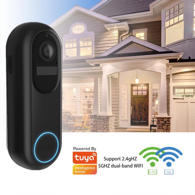 Doorbell camera mobile app interface demonstration
