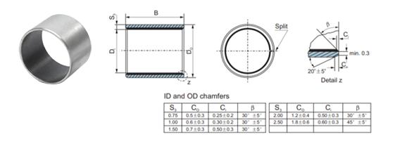 du cylindrical bushing