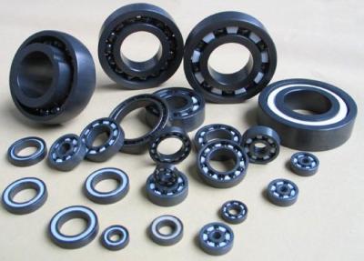 China Si3N4 Full Ceramic Bearings , Cage Was Made By PTFE , GFRPA66-25 , PEEK , PI , Phonemic Textiles Tube , etc . for sale