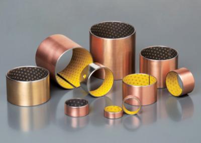 China High Precision Oilless Bushing All Oiles Bronze Bearing , Oil Free Bushings for sale