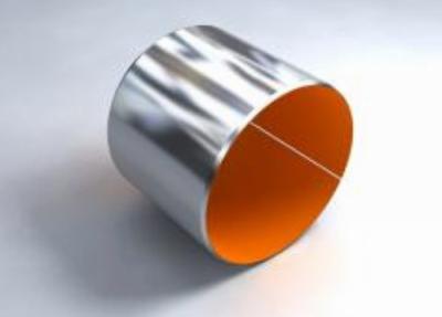 China Low - Carbon Steel POM Boundary Lubricating Bearings Orange Without Lead for sale