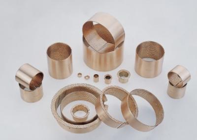 China DIN1494 / ISO3547 Sliding Wrapped Bronze Bearing Low Maintenance With Lubrication Pockets for sale