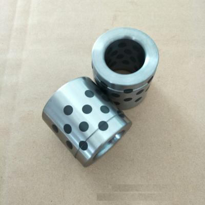 China Graphite Plugged CNC Cast Bronze Bearings High Load Capacity for sale