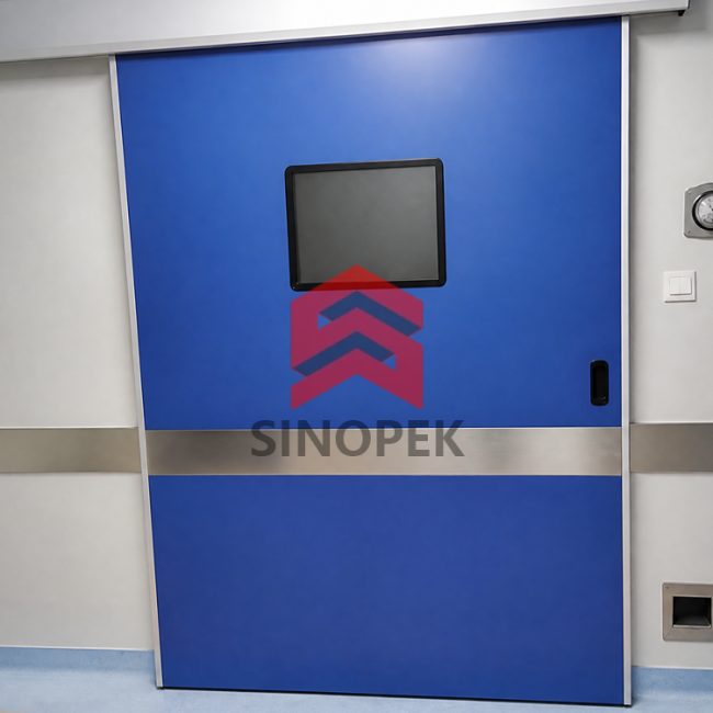 Electric Airtight Sliding Cleanroom Door
