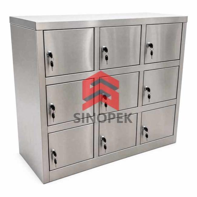 Nine-Door Shoe Cabinet