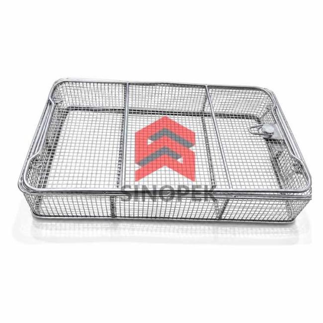 Welded Wire Mesh Basket with Uniform Fixed Apertures