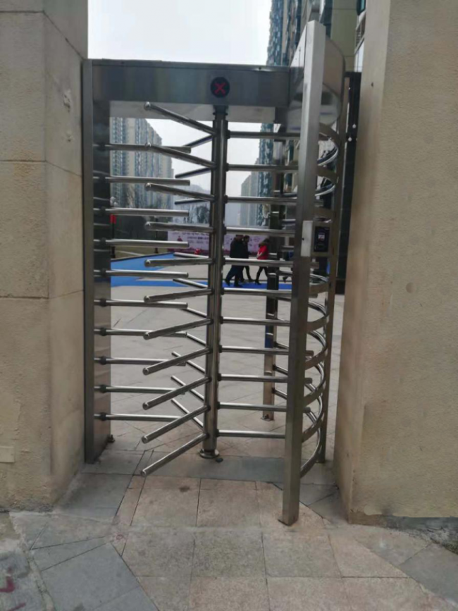 Face Recognition Turnstile Barrier Gate System Access Control Full Height Turnstile Gate 3