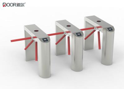 China 1200mm 3 Arm Tripod Turnstile Gate , Train Station Gate Rs485 Communication for sale