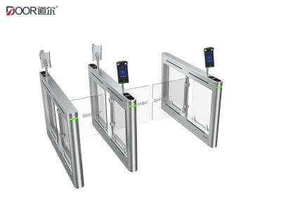 China Puerta de oscilación peatonal de 6 sensores, Ce de la puerta del torniquete del control de acceso certificado en venta