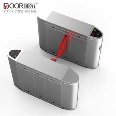 China High-End Fashion Automatic Flap Barrier Gate With RFID Card For Sale for sale