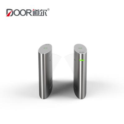 China puerta inteligente diseñada automática teledirigida de la barrera de la aleta de acceso de la velocidad de 600m m en venta