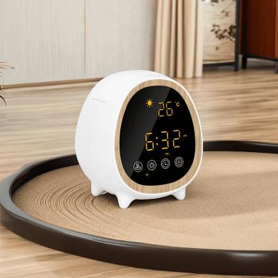 China Remote And App Control Ultrasonic Diffuser Scent Diffuser Machine With Smart Home Alarm Clock for sale