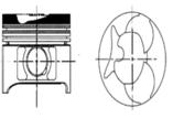 EL100-1 HINO 120mm piston diesel engine part piston liner 13216-2080
