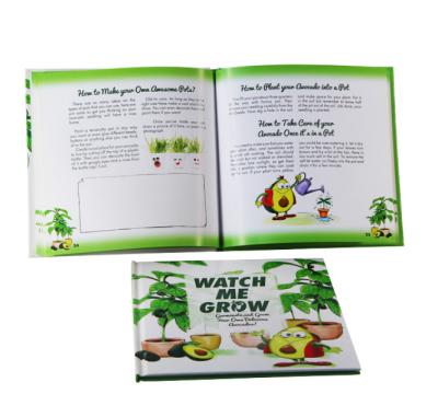 China Carton Picture Text Book Printing Services Enamel Paper Materials For Kids for sale