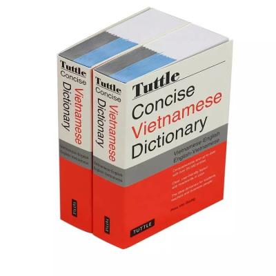 China Diccionario de inglés imprimible de tapa blanda CMYK Oxford Dictionary Print en venta