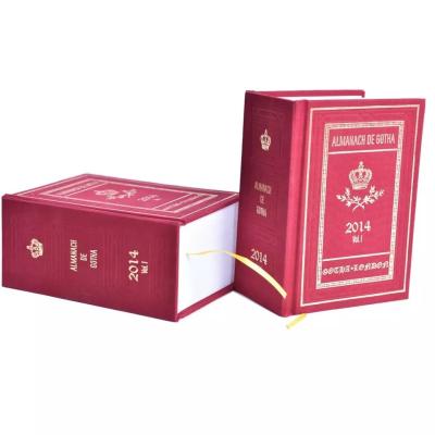 China Dictionary Book Printing Service Hard Cover Sewing Binding for sale