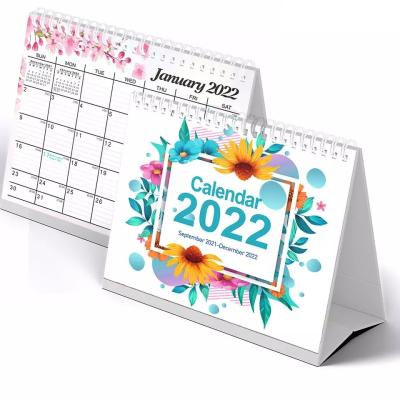China Calendário de mesa imprimível em papel 365 dias impressão de calendário de parede à venda