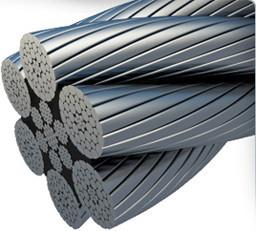 China Cable de perforación de la cuerda de alambre del campo petrolífero 6×19S-IWRC que perfora a Rig Drawworks Parts Lifting en venta