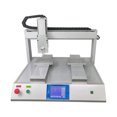China Two Working Platform 3 Axis Glue Dispensing Machine, Glue Dispenser for sale