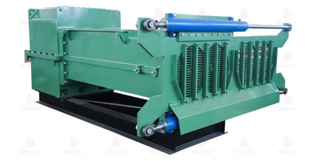 Technical diagram of brick extruder machine components
