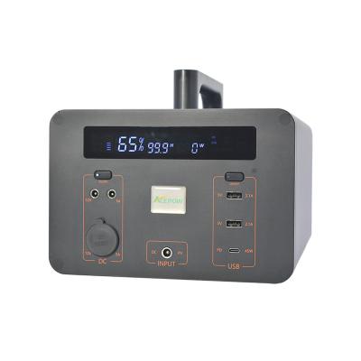 China high conversion rate Lithium Battery Portable Power Station AH-1100w for sale